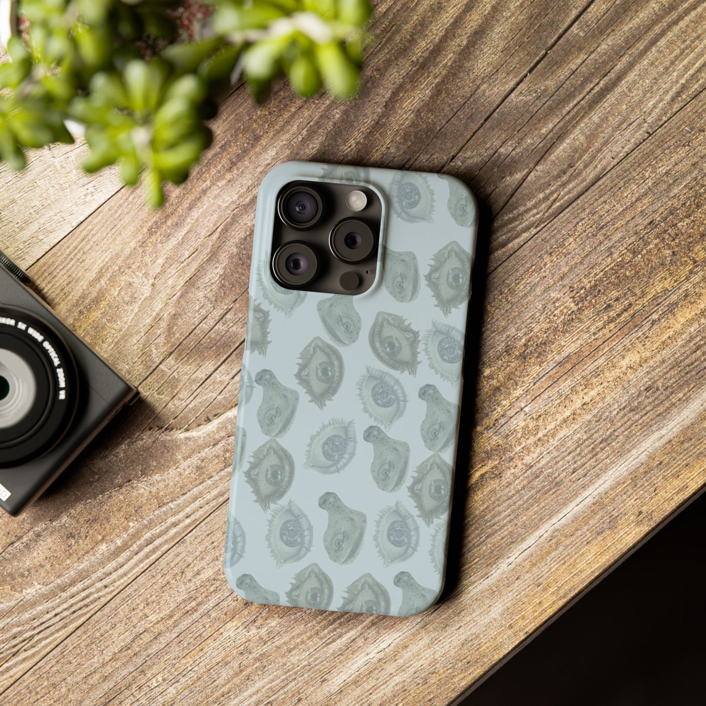 Eye Study Slim iPhone Case