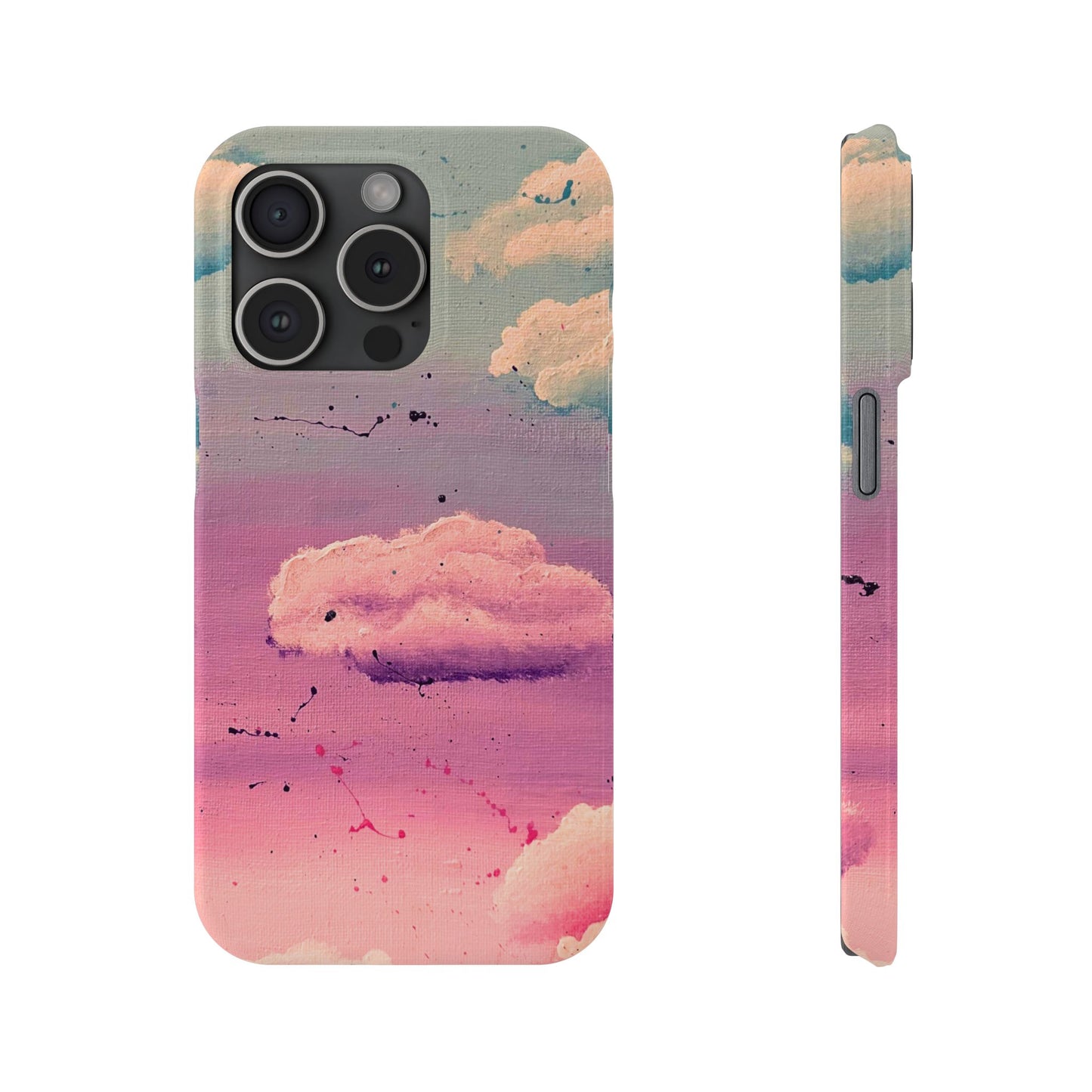 Cloud Painting Study Slim iPhone Case