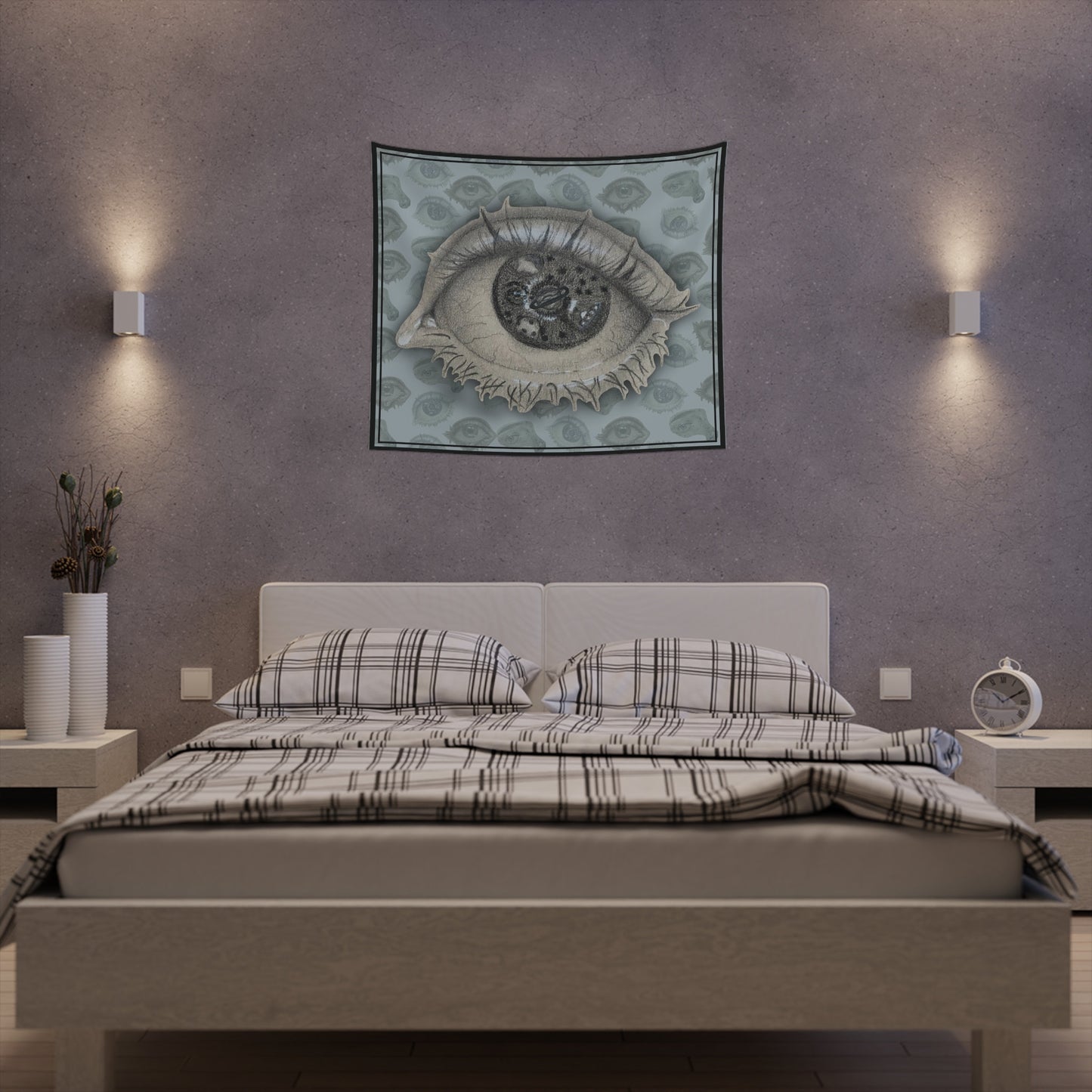 Eye Study Wall Tapestry | Wall Art | Eyeballs | Wall Decor
