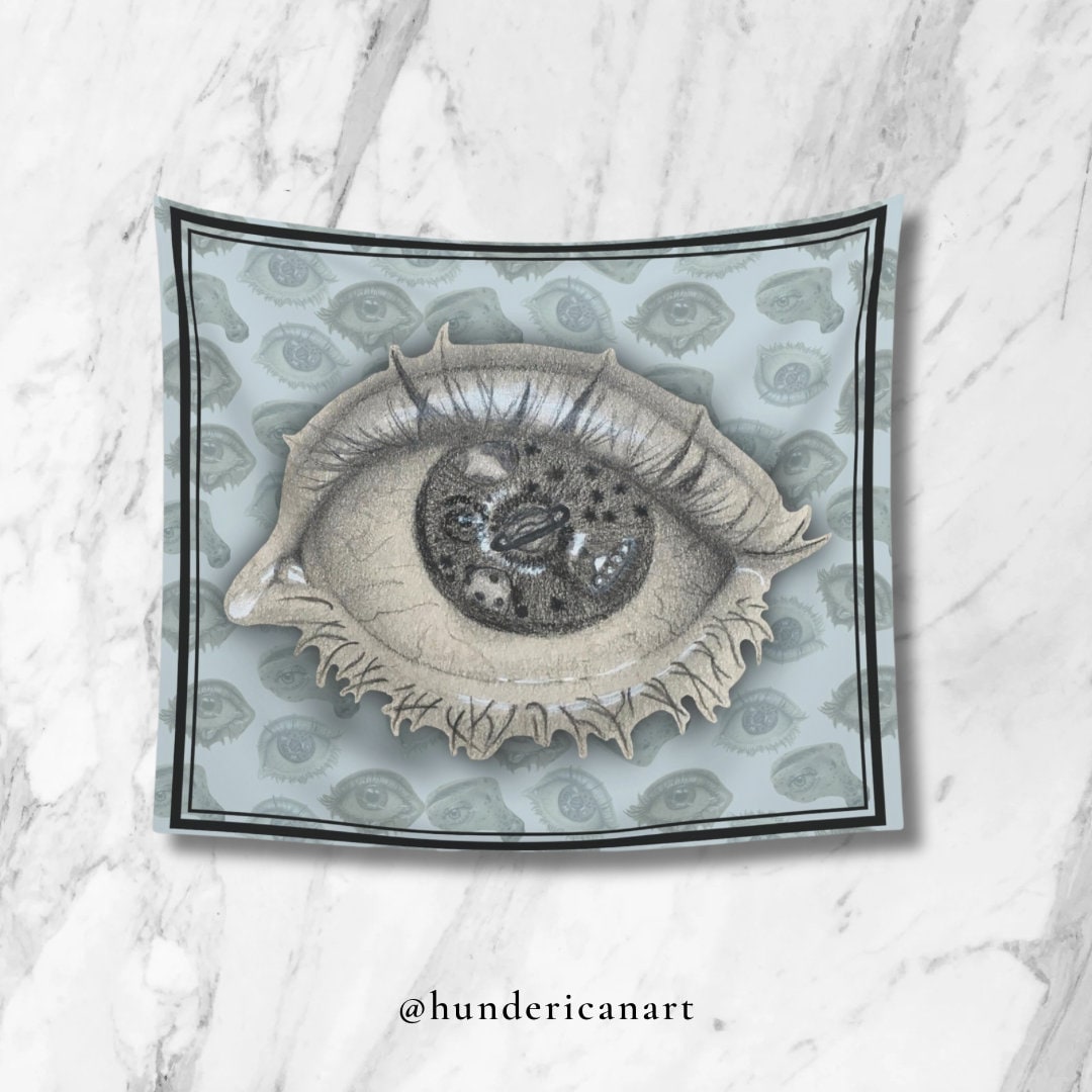 Eye Study Wall Tapestry | Wall Art | Eyeballs | Wall Decor