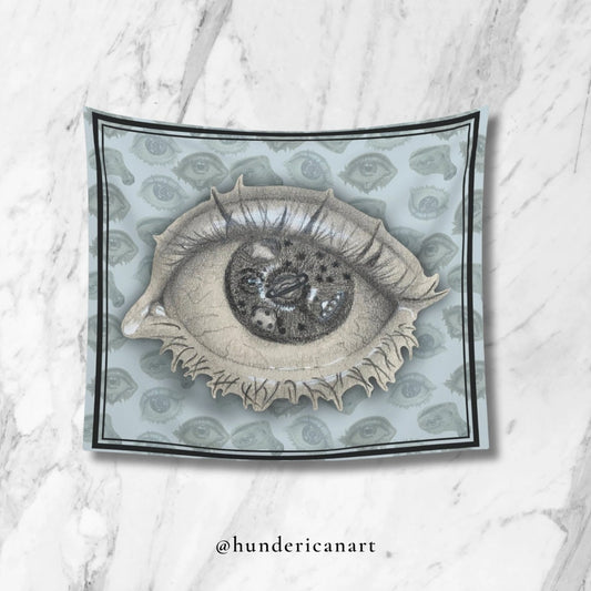 Eye Study Wall Tapestry | Wall Art | Eyeballs | Wall Decor