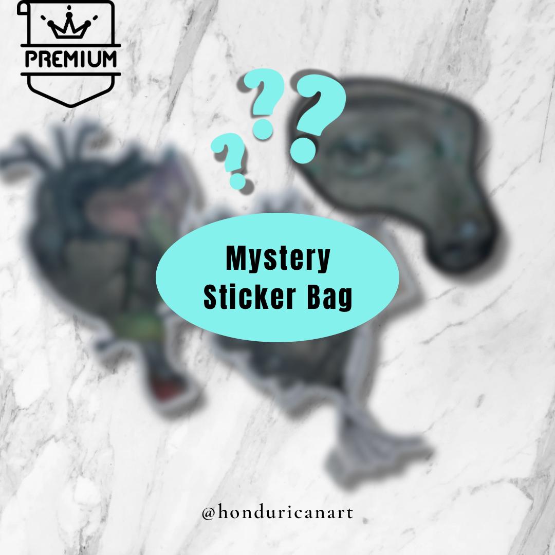 Premium Mystery Sticker Bag | 3 Holographic Stickers