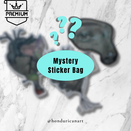 Premium Mystery Sticker Bag | 3 Holographic Stickers
