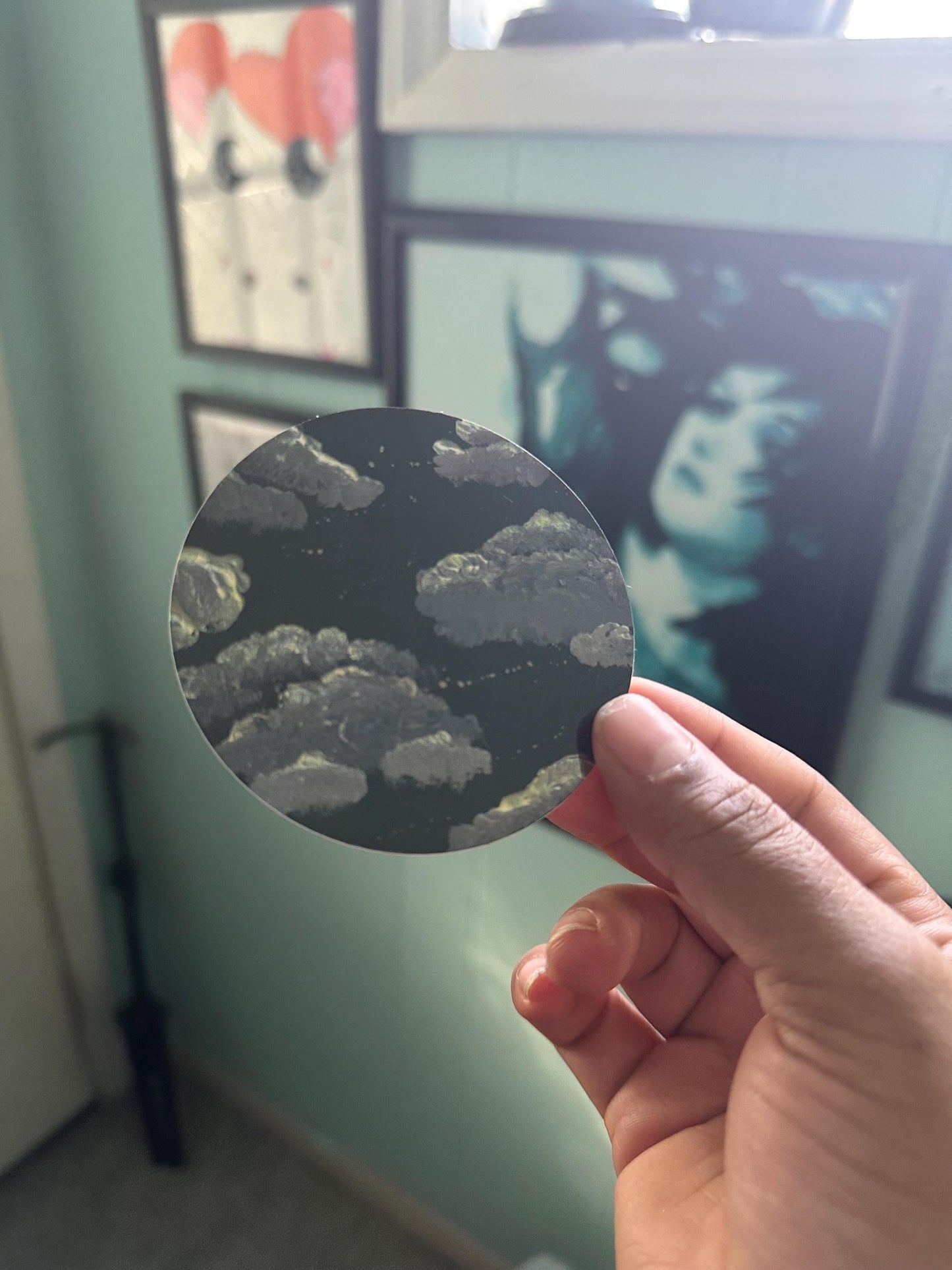 Dark Cloud Study Sticker