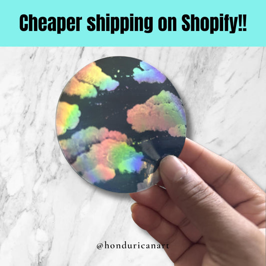 Dark Cloud Study Sticker